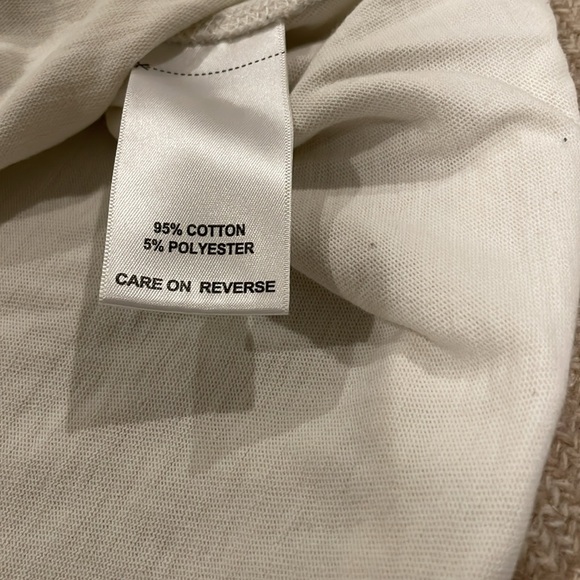 Billy Reid Men Off-White LS Shirt Large Roll Bottom - Picture 5 of 7